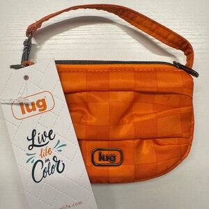 Lug Disco Halloween Pouch - Orange and Black
